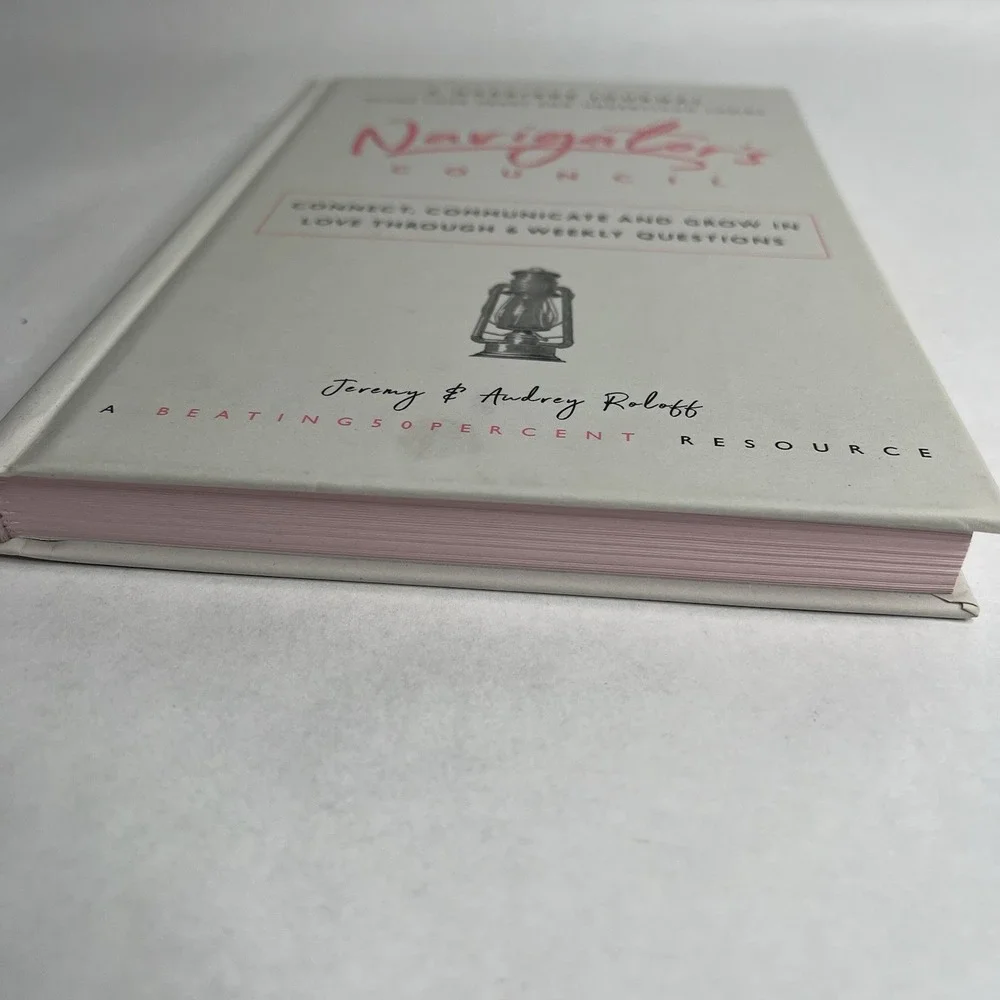 Navigator's Council A Marriage Journal Hardcover By Roloffs Like New‎ Unused